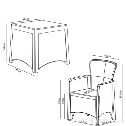 2-sits (3: e ålder) PP-soffa